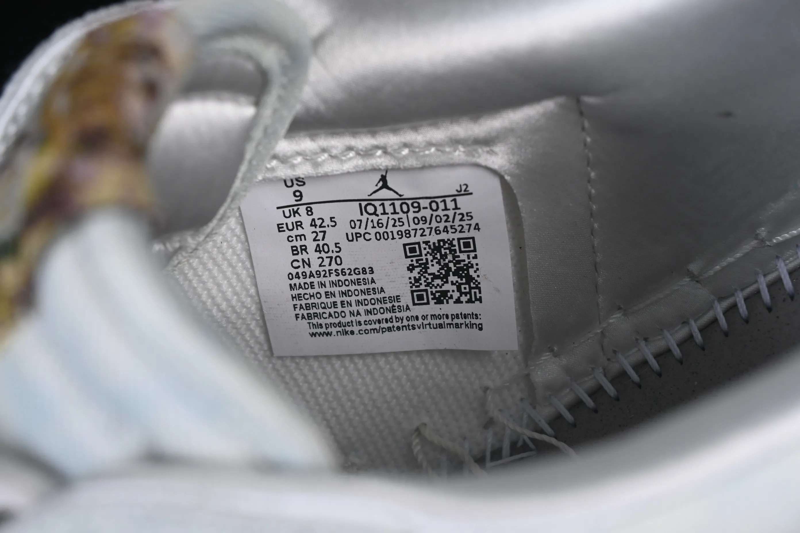 All categories Air Jordan Jordan series basketball shoes Air Jordan 1 Low Air Jordan 1 Low AJ1 Joe 1 Su embroidery low-top cultural basketball shoes IQ1109-011